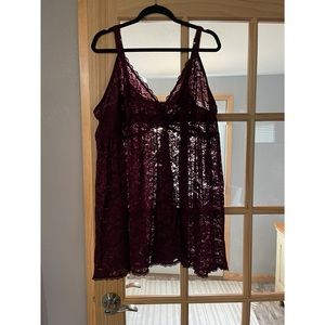 NWT TORRID LACE 5X BABYDOLL